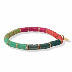 Ink + Alloy Grace Stripe Multi Mix Stretch Bracelet CC